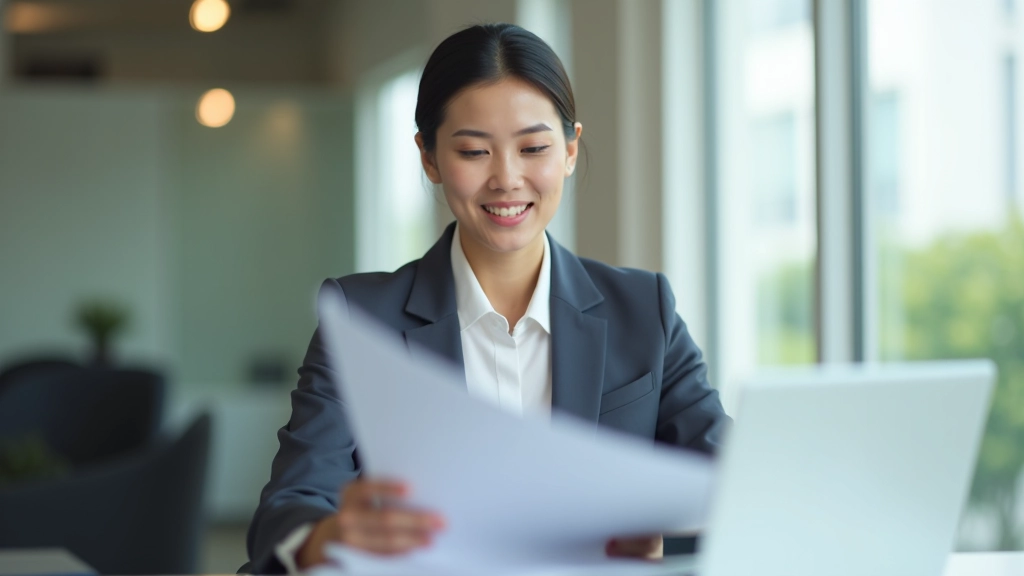 Team of payroll professionals reviewing salary calculations and compliance documents in a modern office environment